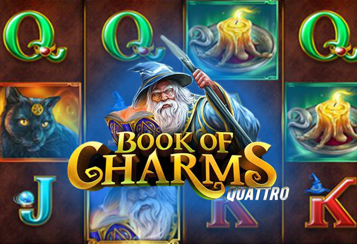 Book of Charms Quattro - Stakelogic slot at Kasino Apollo Casino