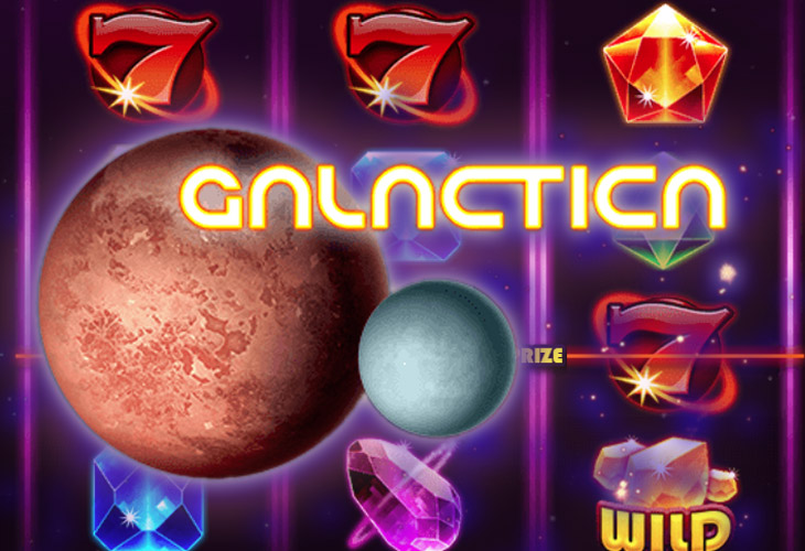 Galactica - MGA Games slot at Kasino Apollo Casino