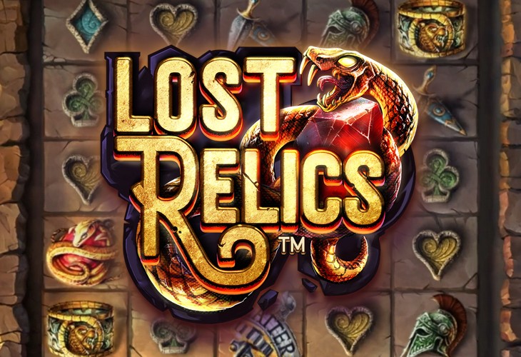 Lost Relics - NetEnt slot at Kasino Apollo Casino