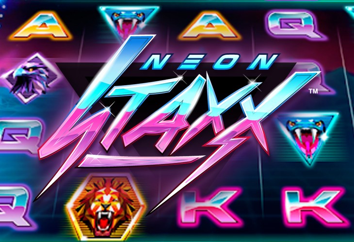 Neon Staxx - NetEnt slot at Kasino Apollo Casino