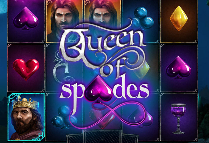 Queen Of Spades - Mascot slot at Kasino Apollo Casino