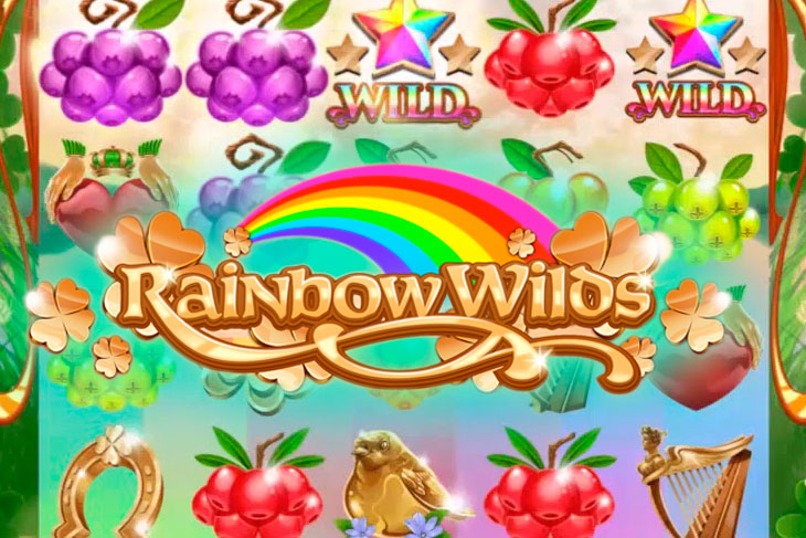 Rainbow Wilds - Iron Dog Studio slot at Kasino Apollo Casino