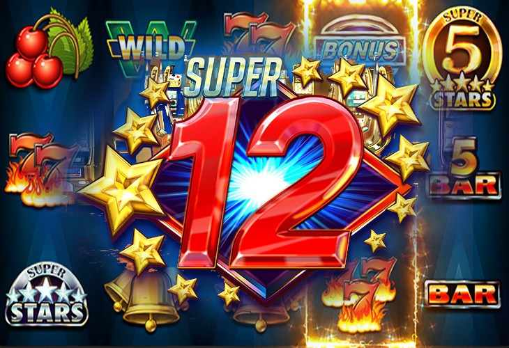 Super 12 Stars - Red Rake slot at Kasino Apollo Casino